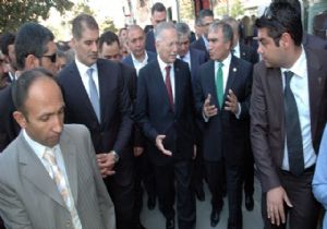 Çatı aday Erzurum'da esnafı ziyaret etti